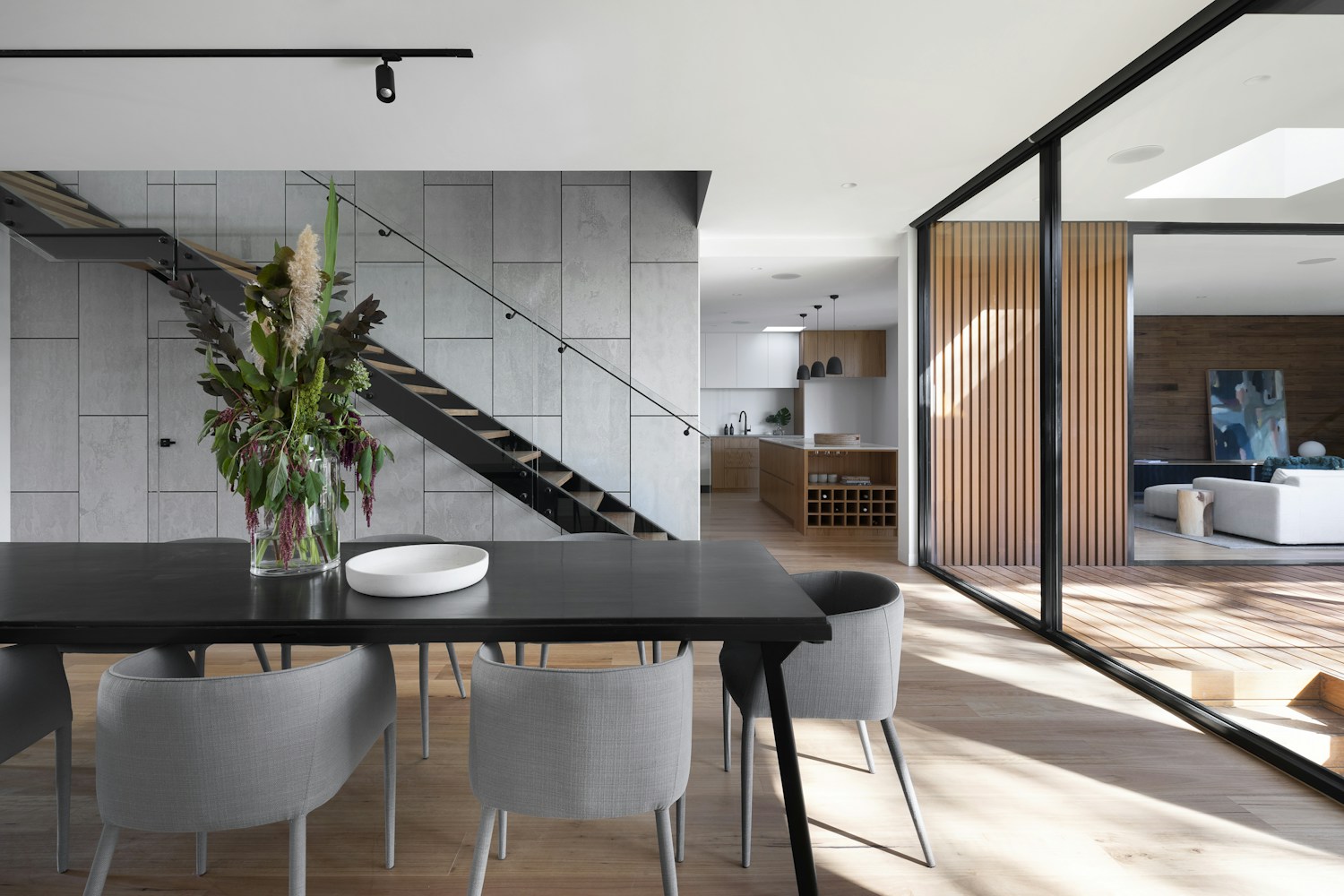 Contemporary interior, shown for inspiration